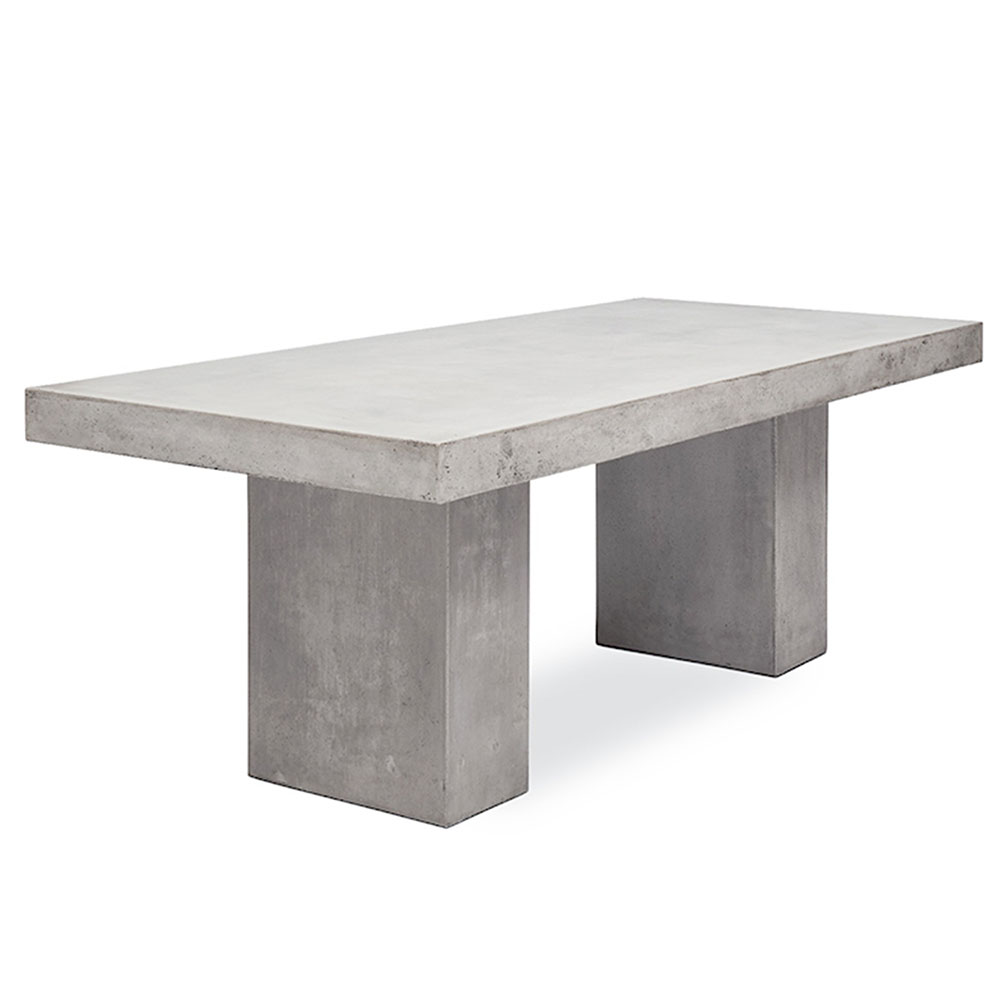 Concrete Dining Table Ruth Fischl Event Rental