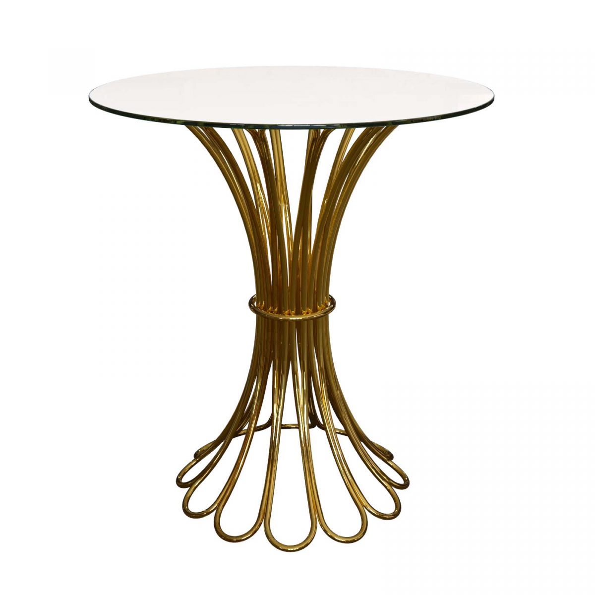Loop Gold Highboy Mirror Top