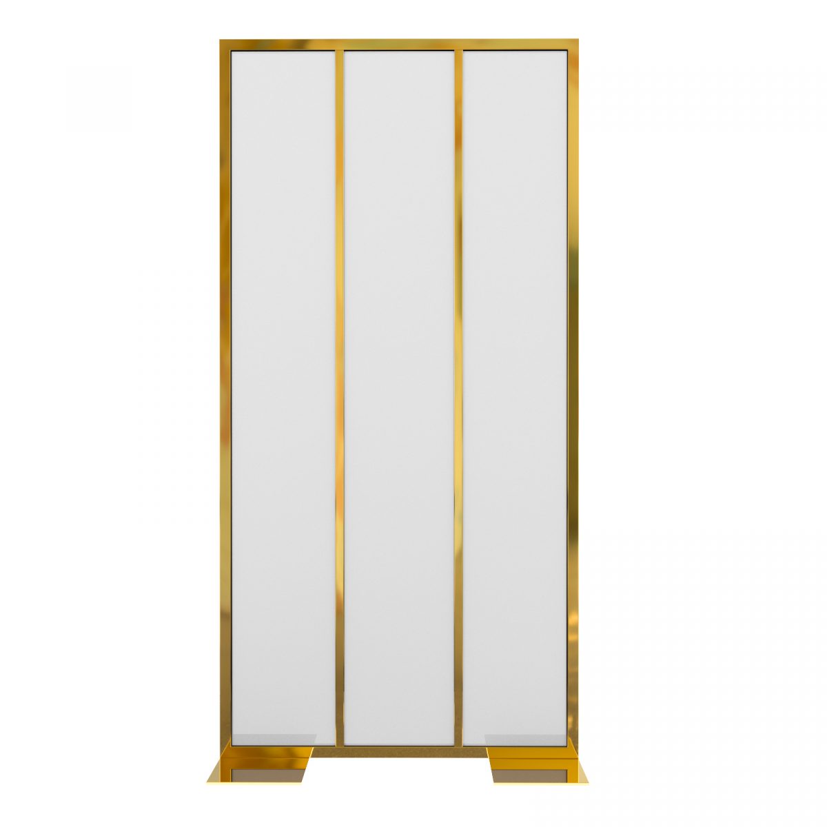 Rodeo Panel Gold Frosted Acrylic