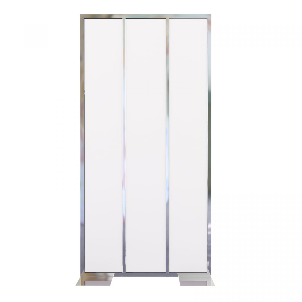 Rodeo Panel Silver White Acrylic